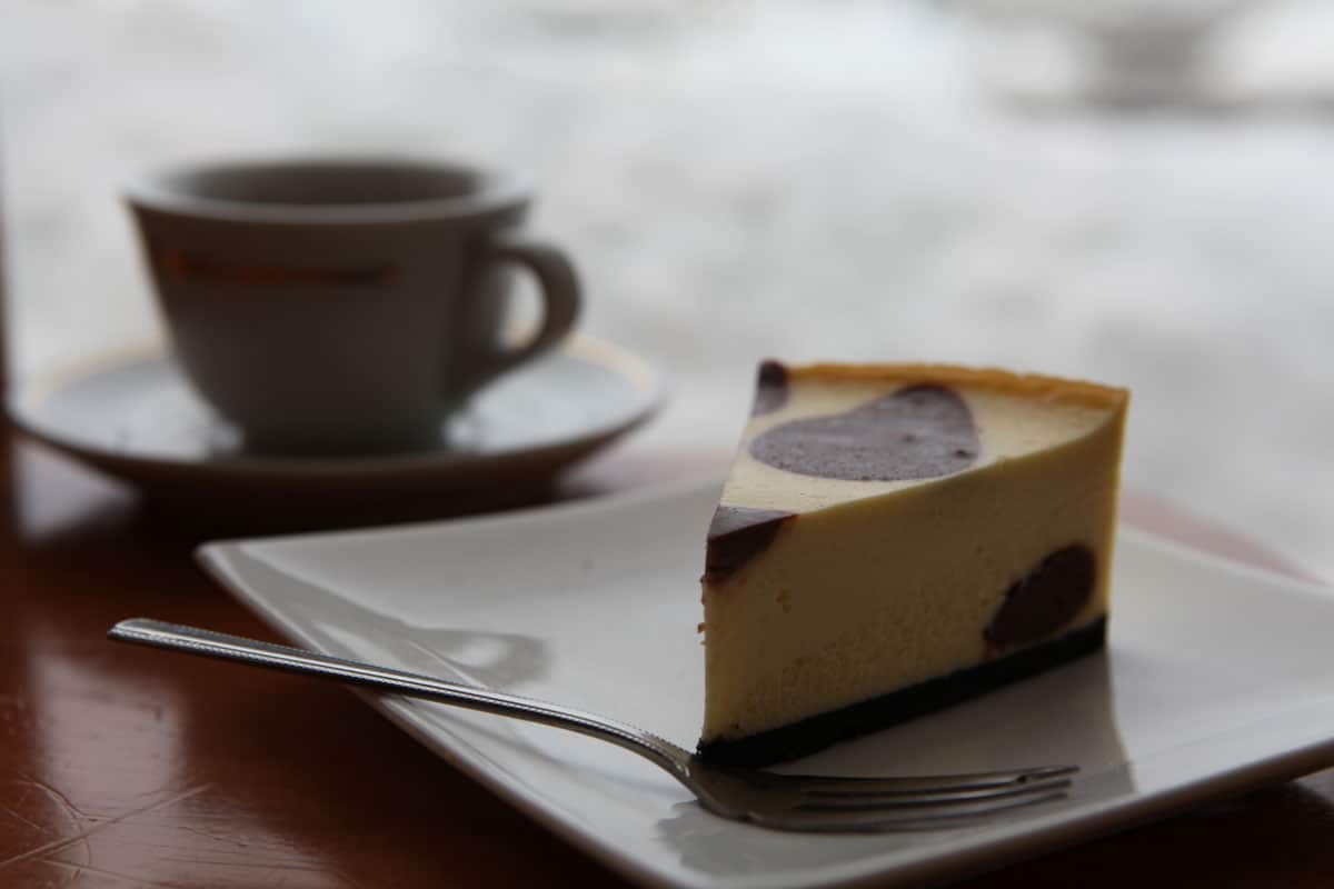 Choco-moo cheesecake