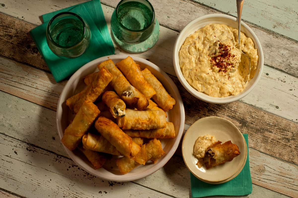 Village-style feta börek