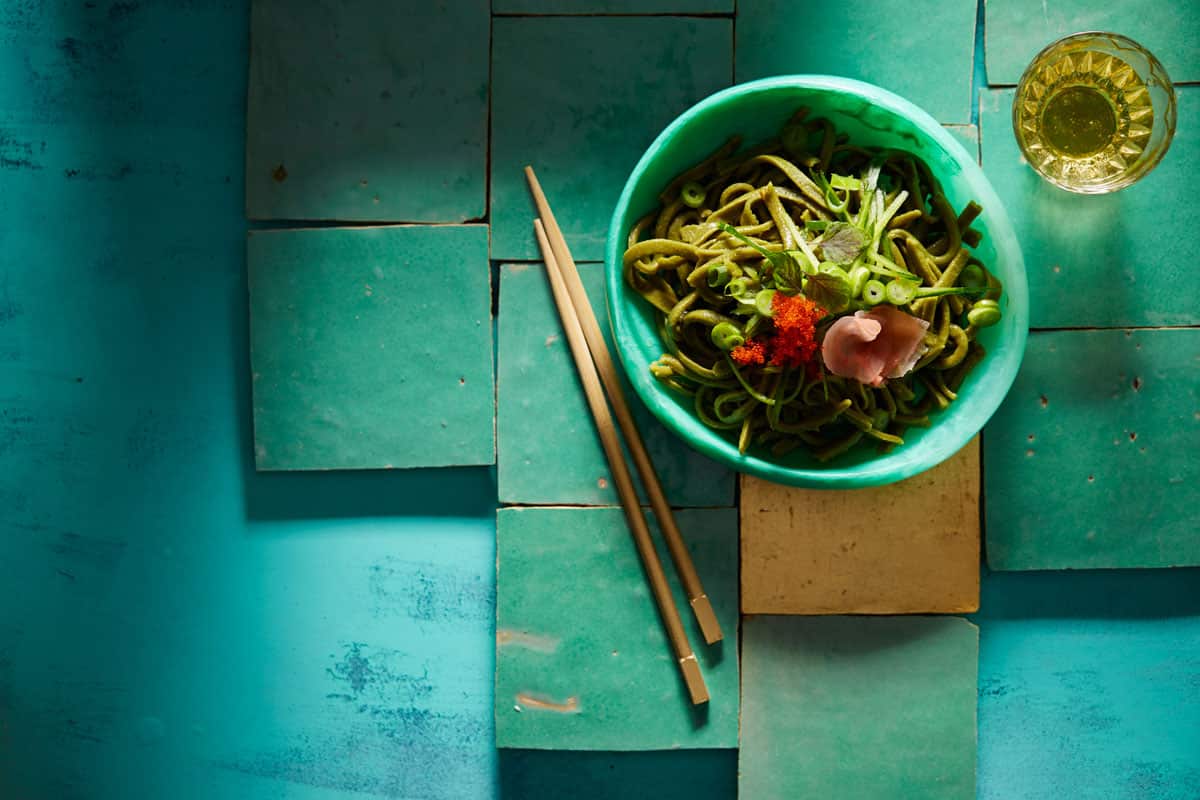 Green Tea Soba Noodles