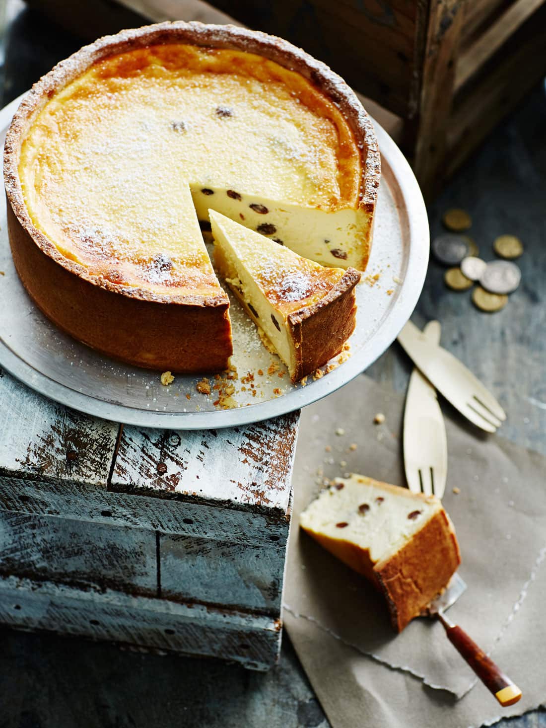 Italian ricotta cake
