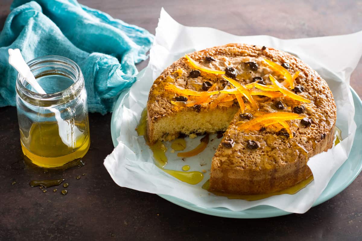 Orange and chocolate cake