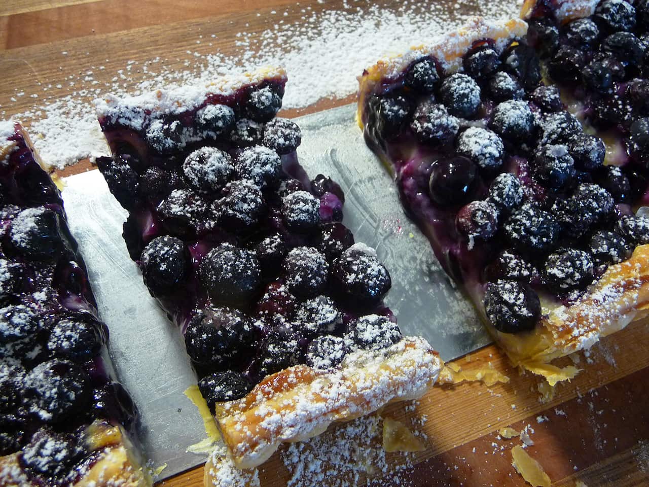 Blueberry tart