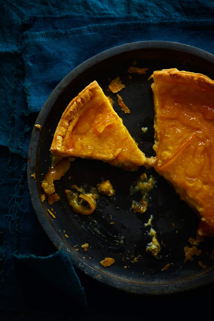 Mandarin hazelnut cake