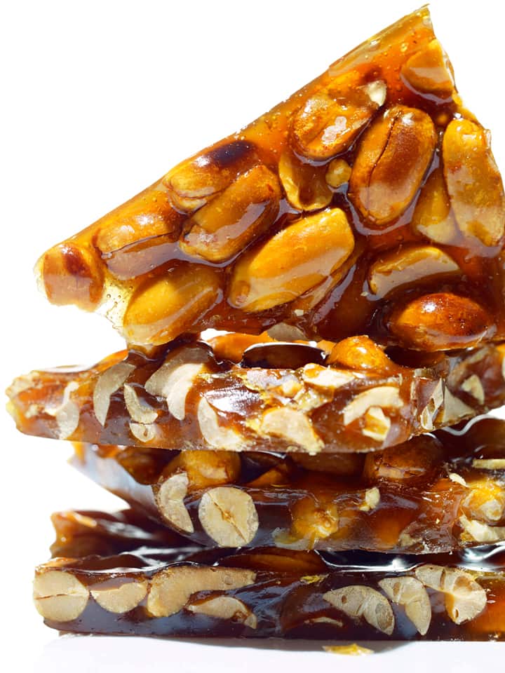 Peanut brittle