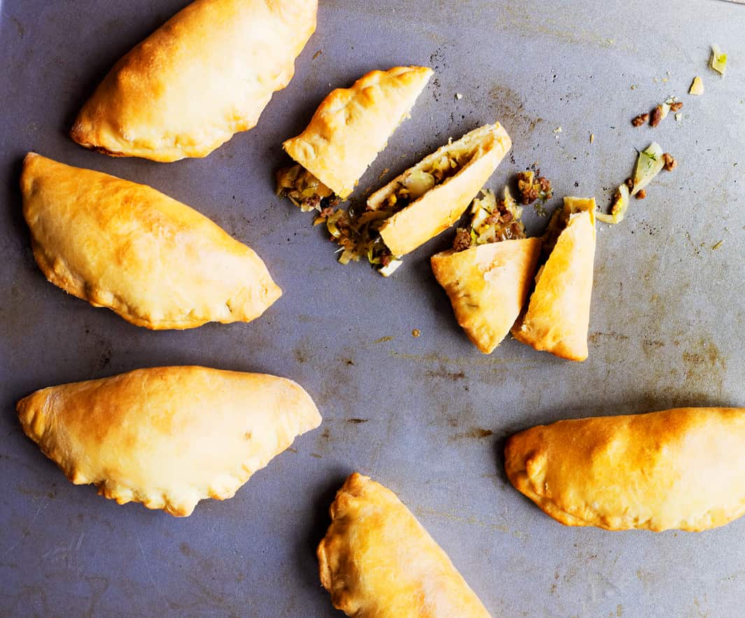 Beef and cabbage parcels