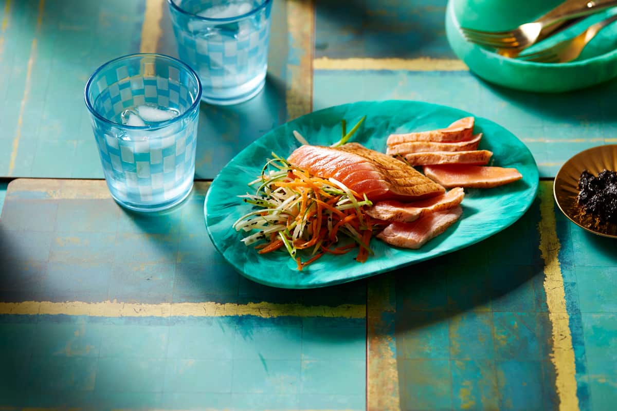 In Japan, a company is creating salmon that you can't choke on.