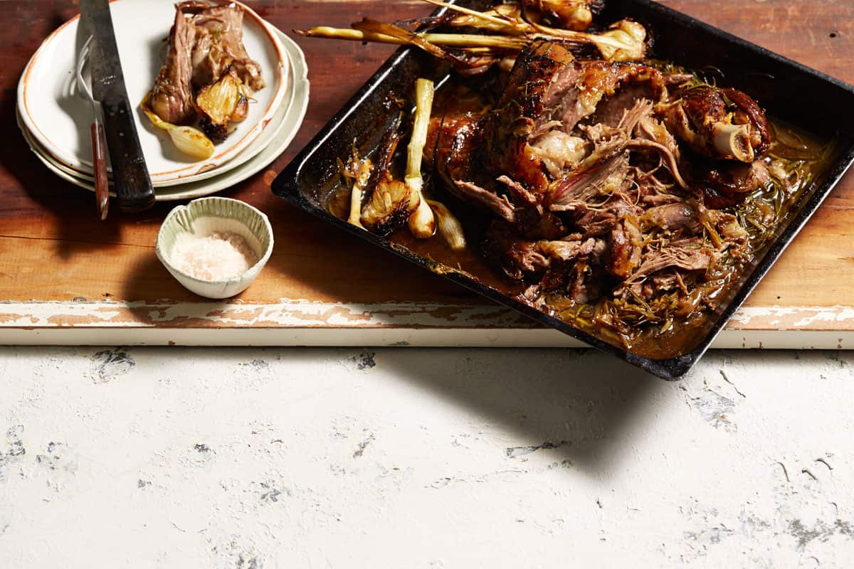 slow cooked lamb
