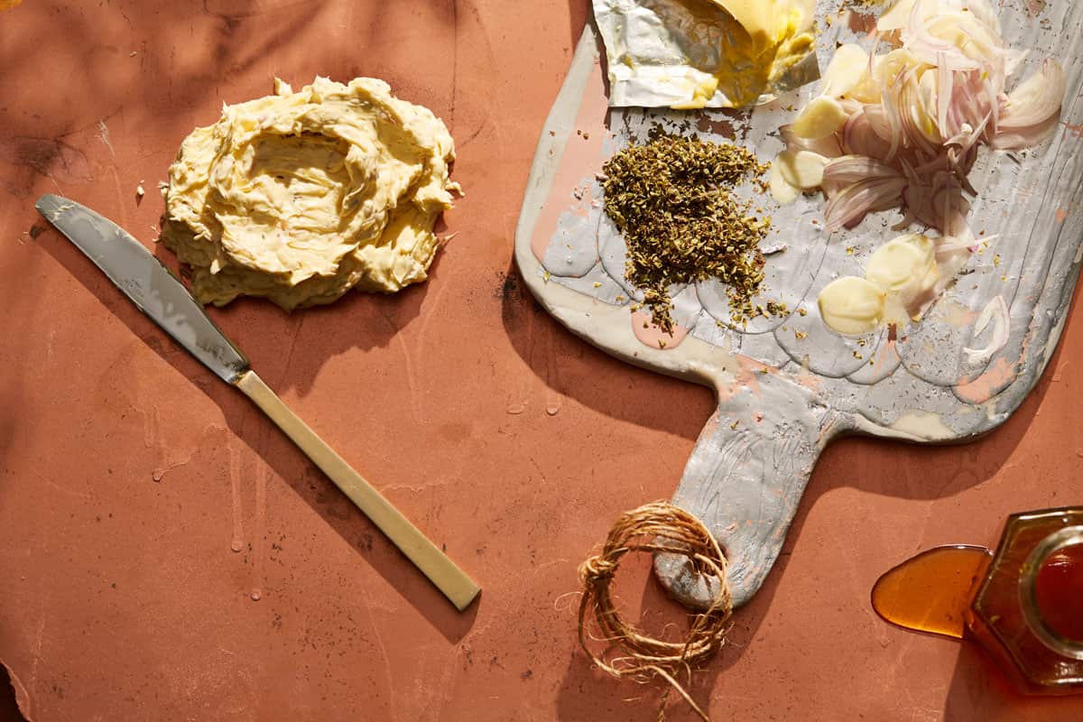 Honey & oregano butter