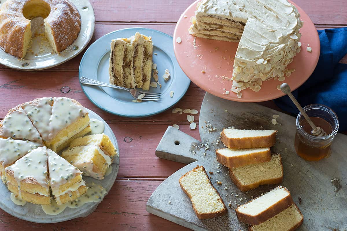 Bakeproof sponge recipes