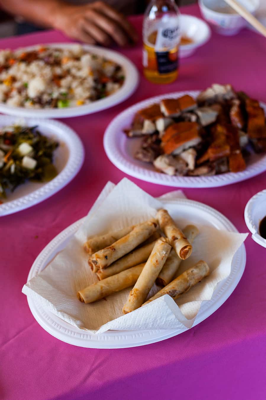 Southern Vietnamese spring rolls (cha gio)