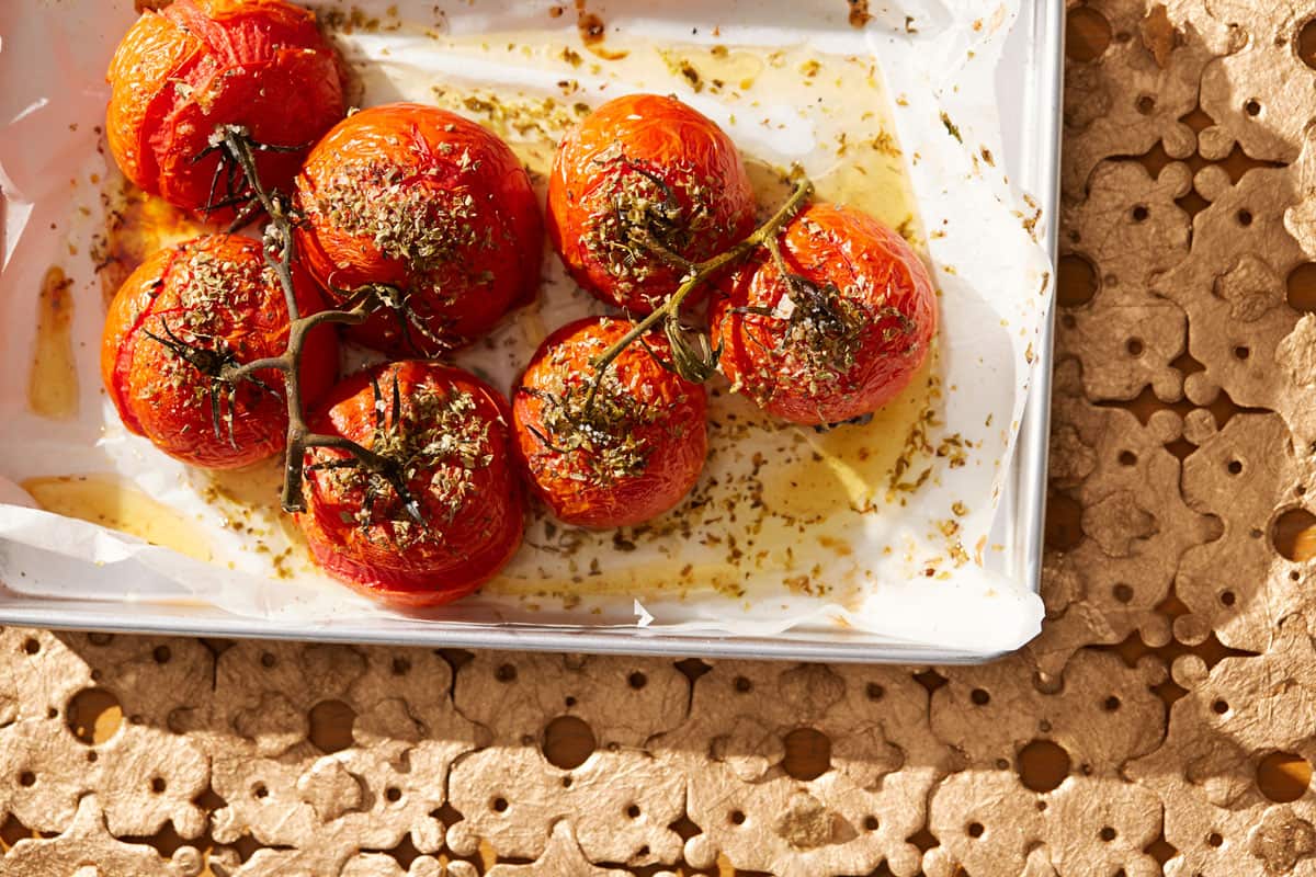 SLOW-ROASTED TOMATOES
