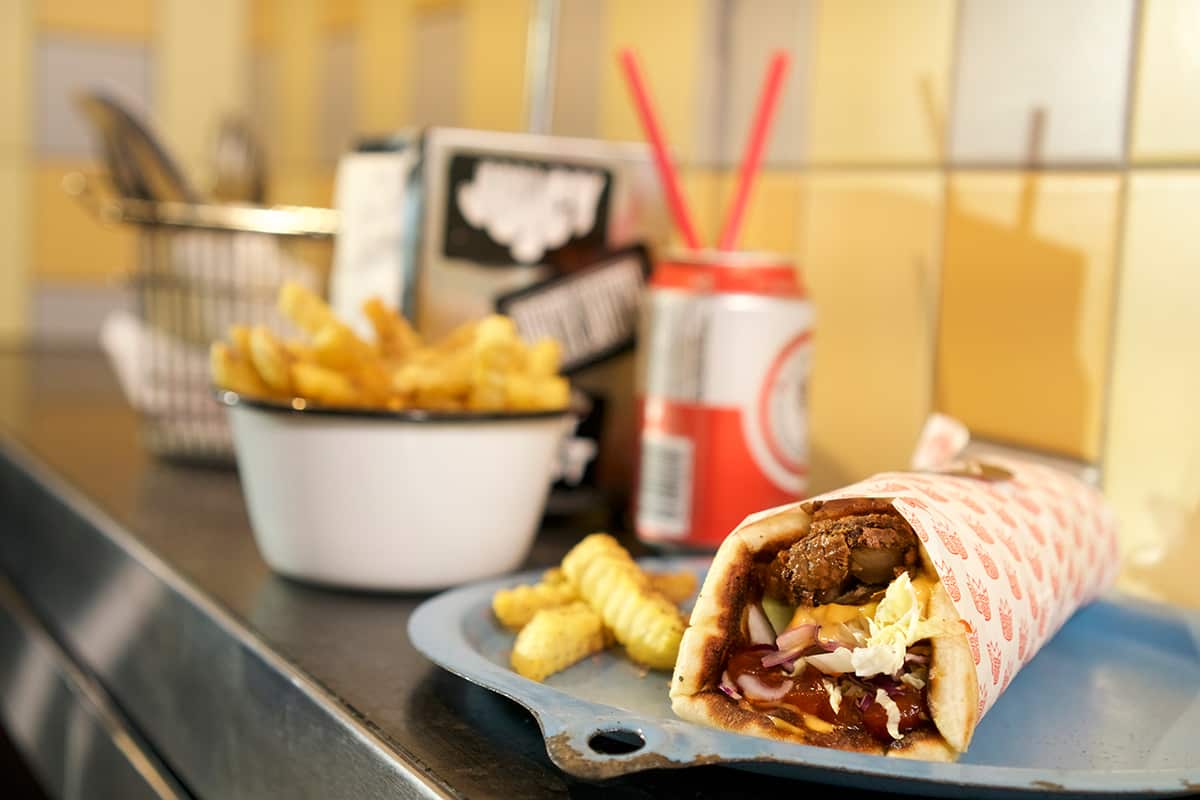 Coconut-braised beef brisket kebab