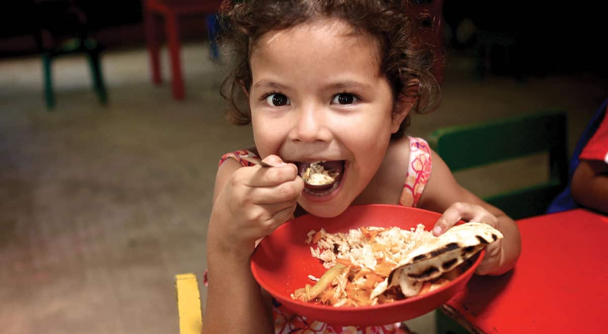 Zambrero work with hunger relief agencies to distribute the food to over 74 countries, including Nicaragua and Australia.