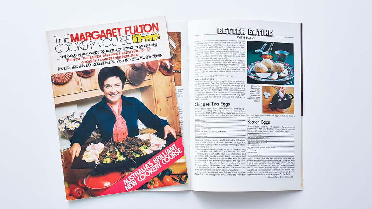 Margaret Fulton cookery course