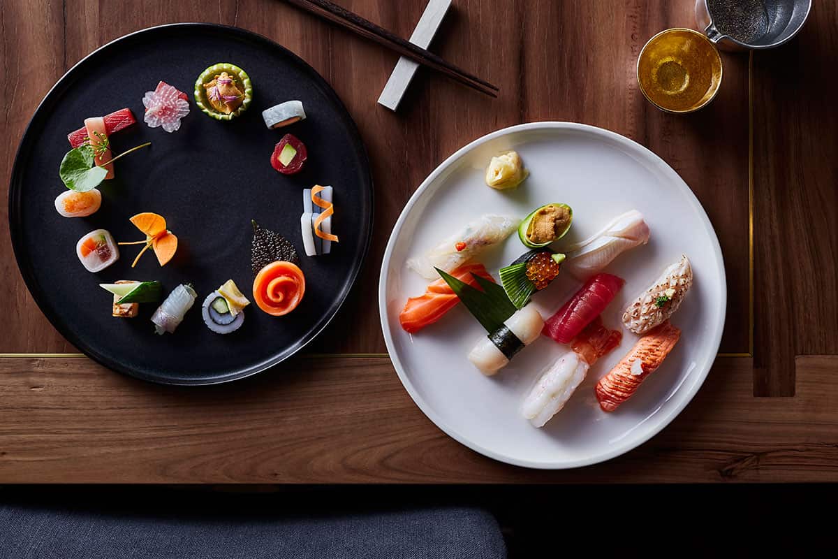 Lee Luk and sushi master Ryuichi Yoshii are serving up a menu that’s divided into raw, grilled and steamed. 