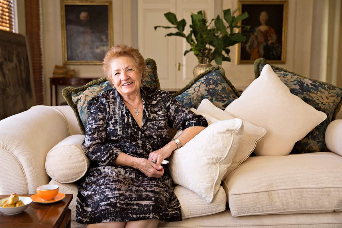 Abla Amad received a Member of the Order of Australia in 2015 for her contribution to the community and hospitality industry.