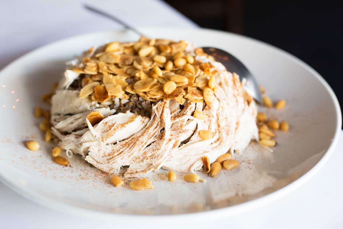 This special-occasion dish is a much-ordered classic at Abla's.