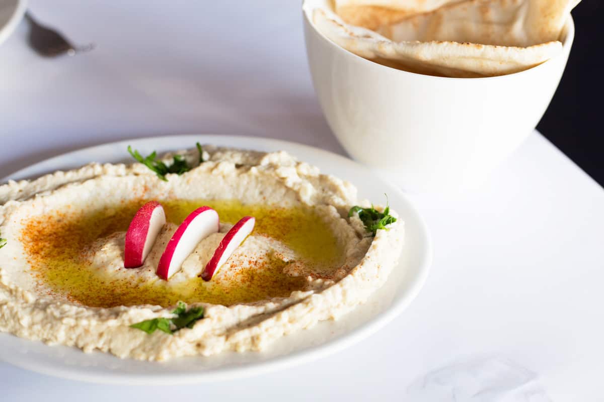 The baba ghanouj at Abla's.