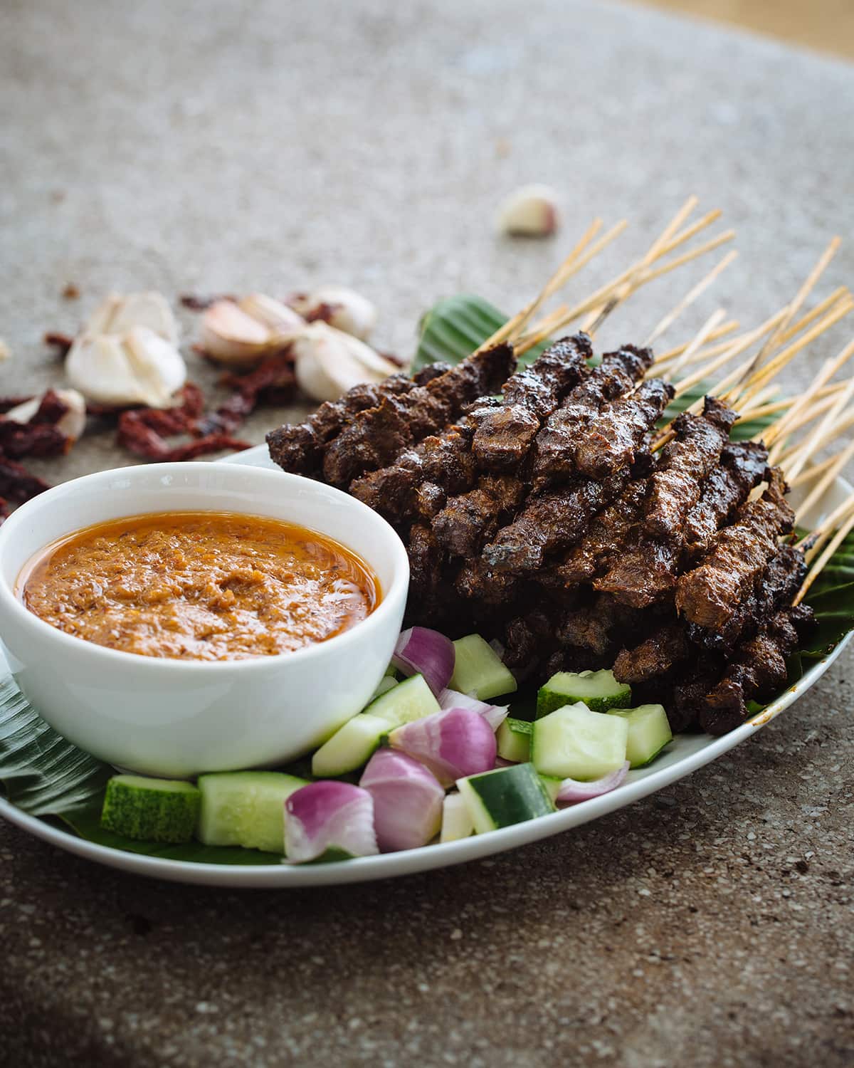 Beef satay (satay daging)