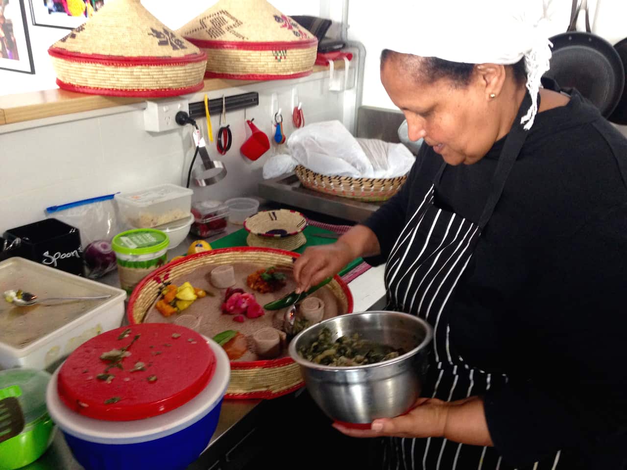 Alem's House kitchen