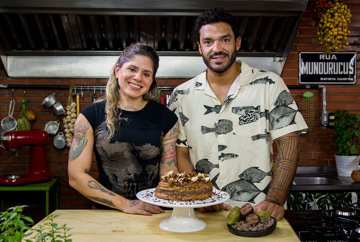 Thiago Castanho (right) in Amazon Taste