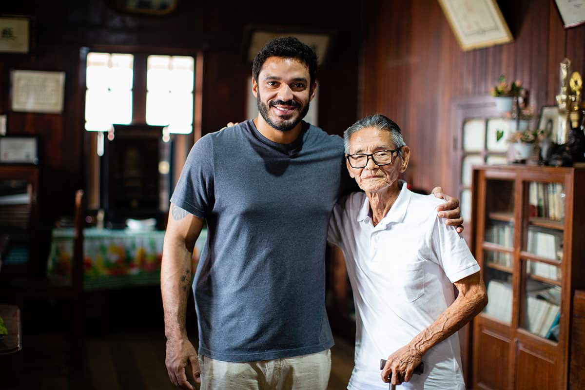 Thiago Castanho (left) in Amazon Taste