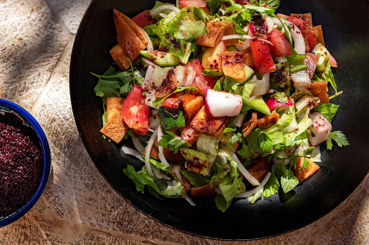 Fattoush salad 