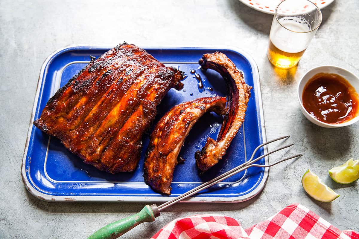 American-style ribs