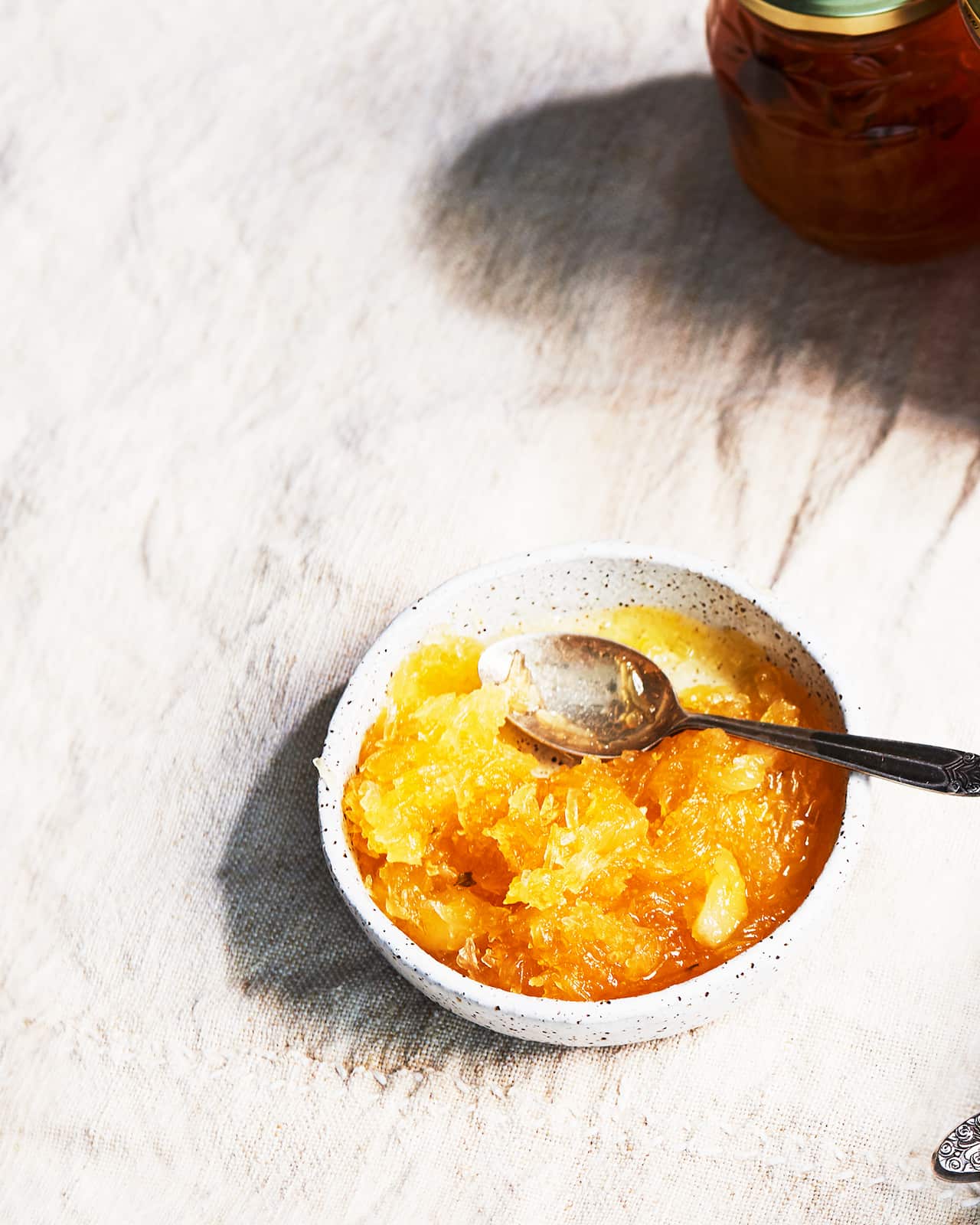 Angel hair pumpkin and apple jam