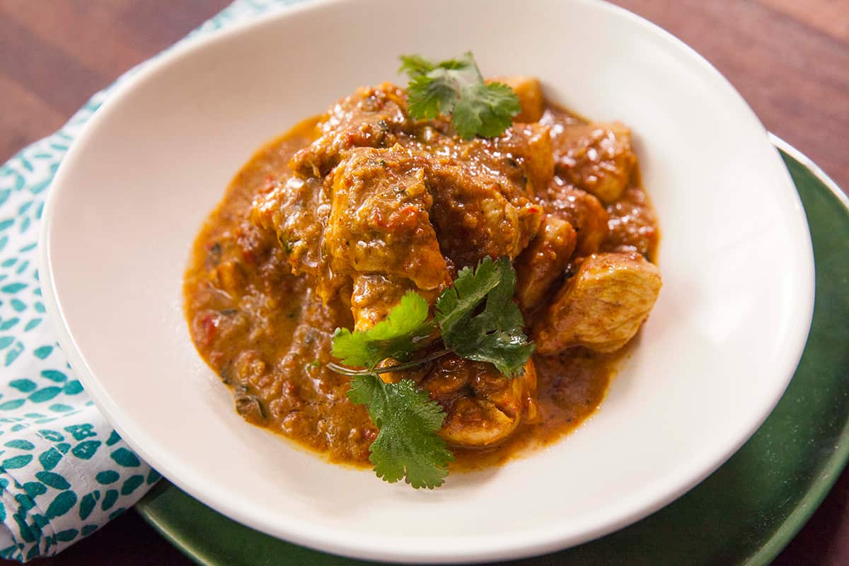 5-minute chicken curry 