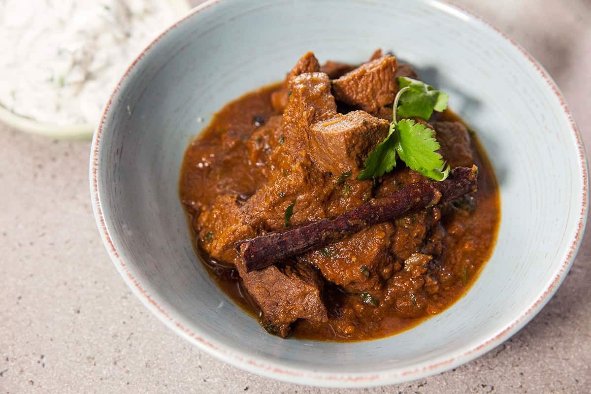 Rich lamb bhuna