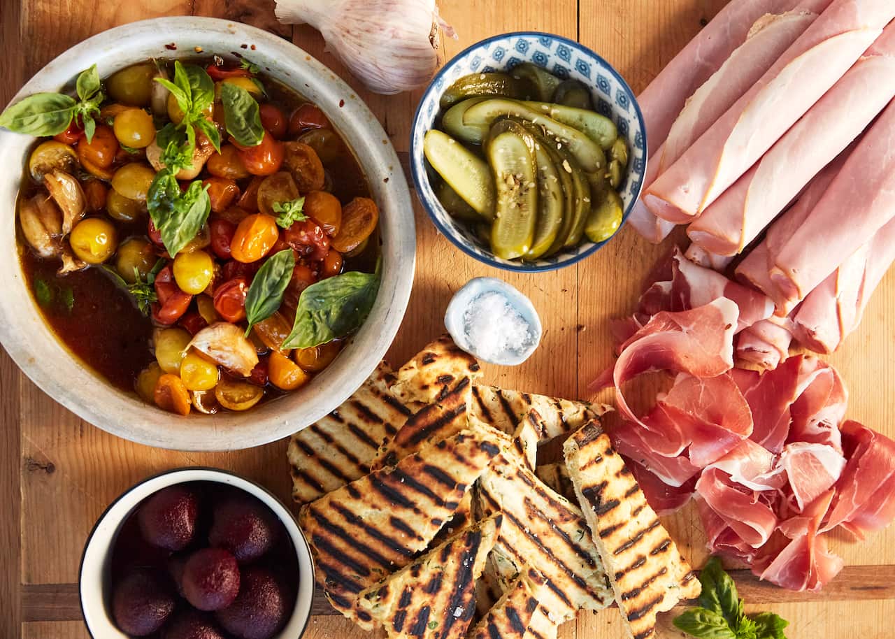 Antipasto platter Siliva Colloca