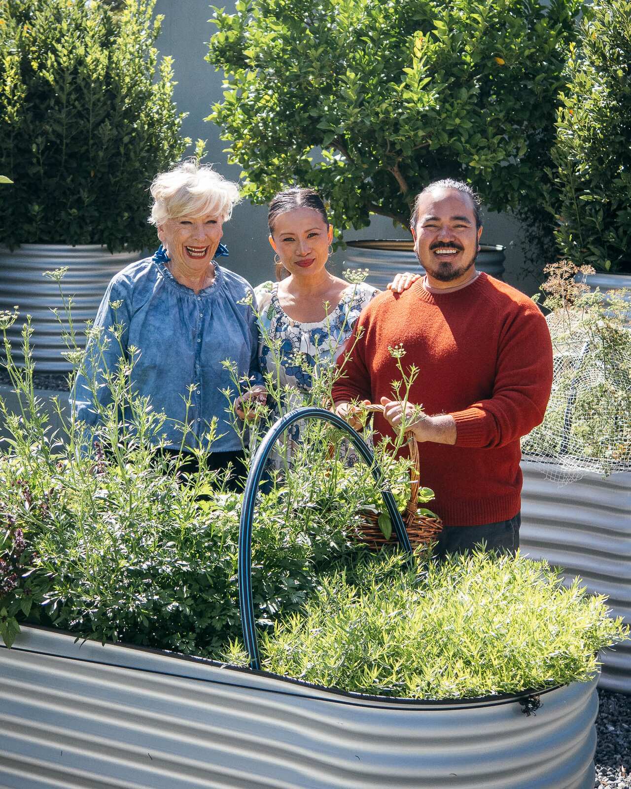 Adam Poh and Maggie Beer