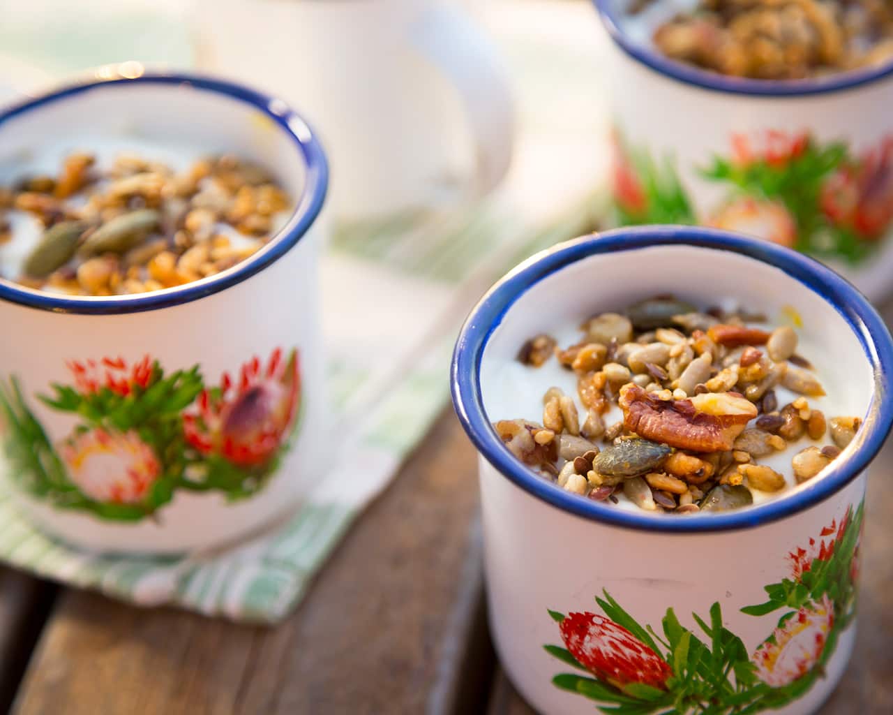 Apple and star anise breakfast pudding