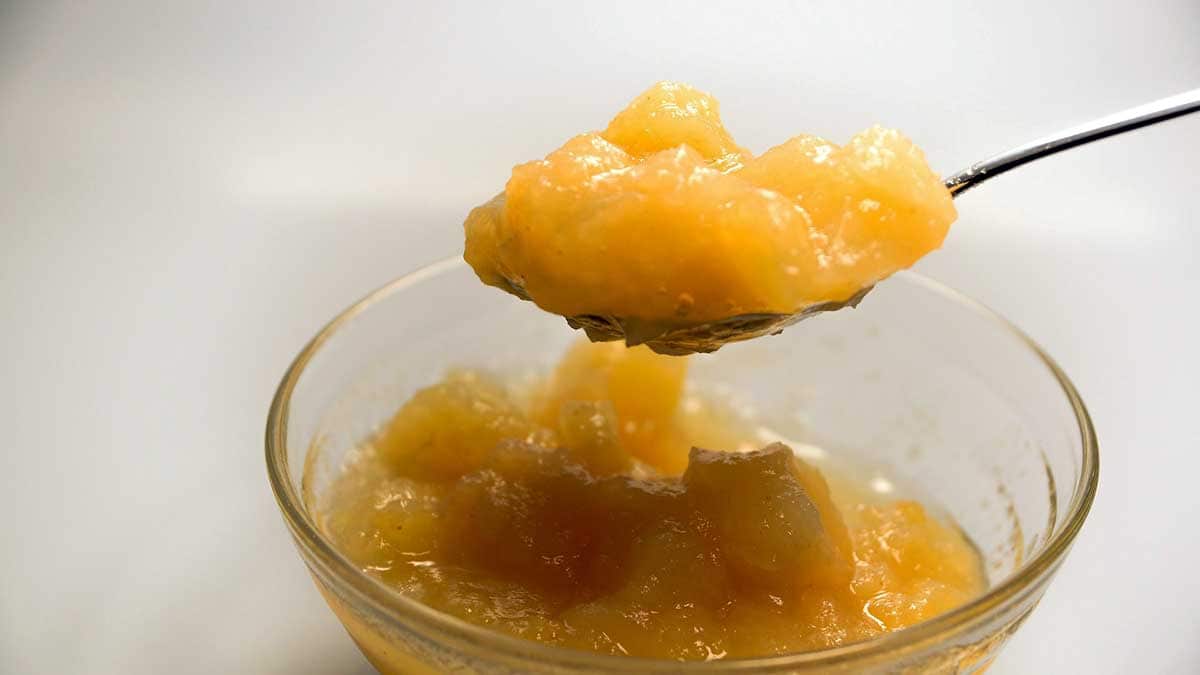 Apple puree