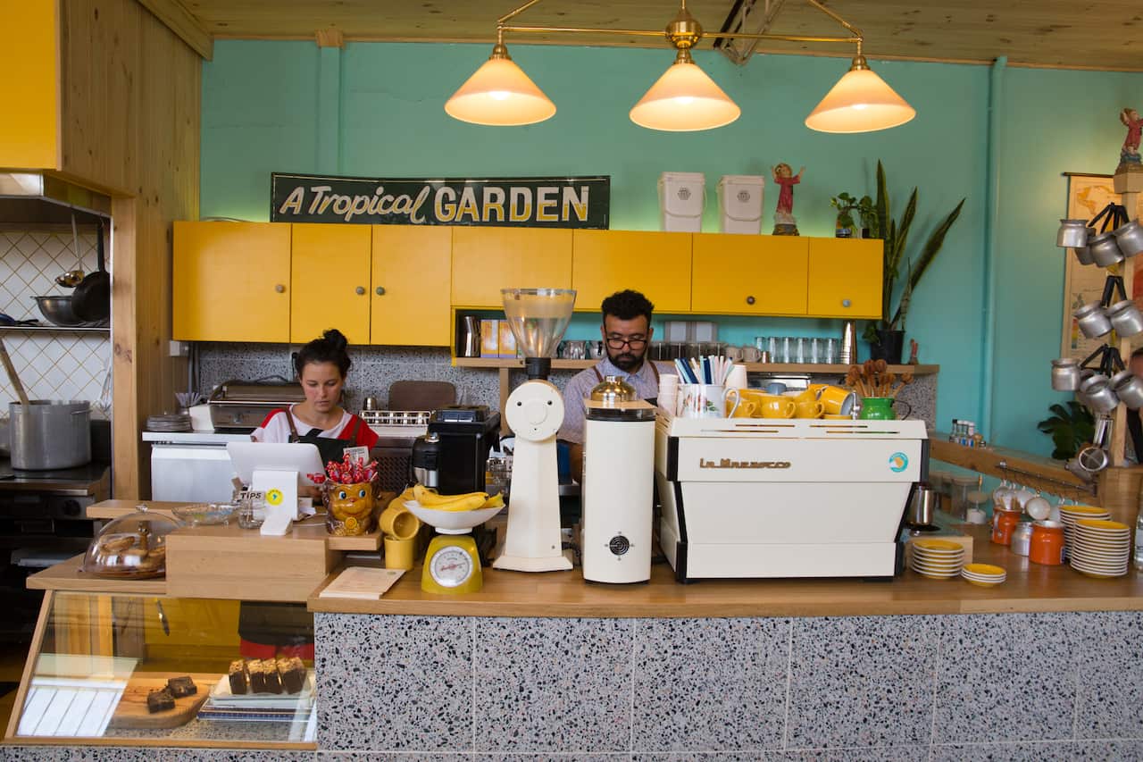Arepa cafe interior