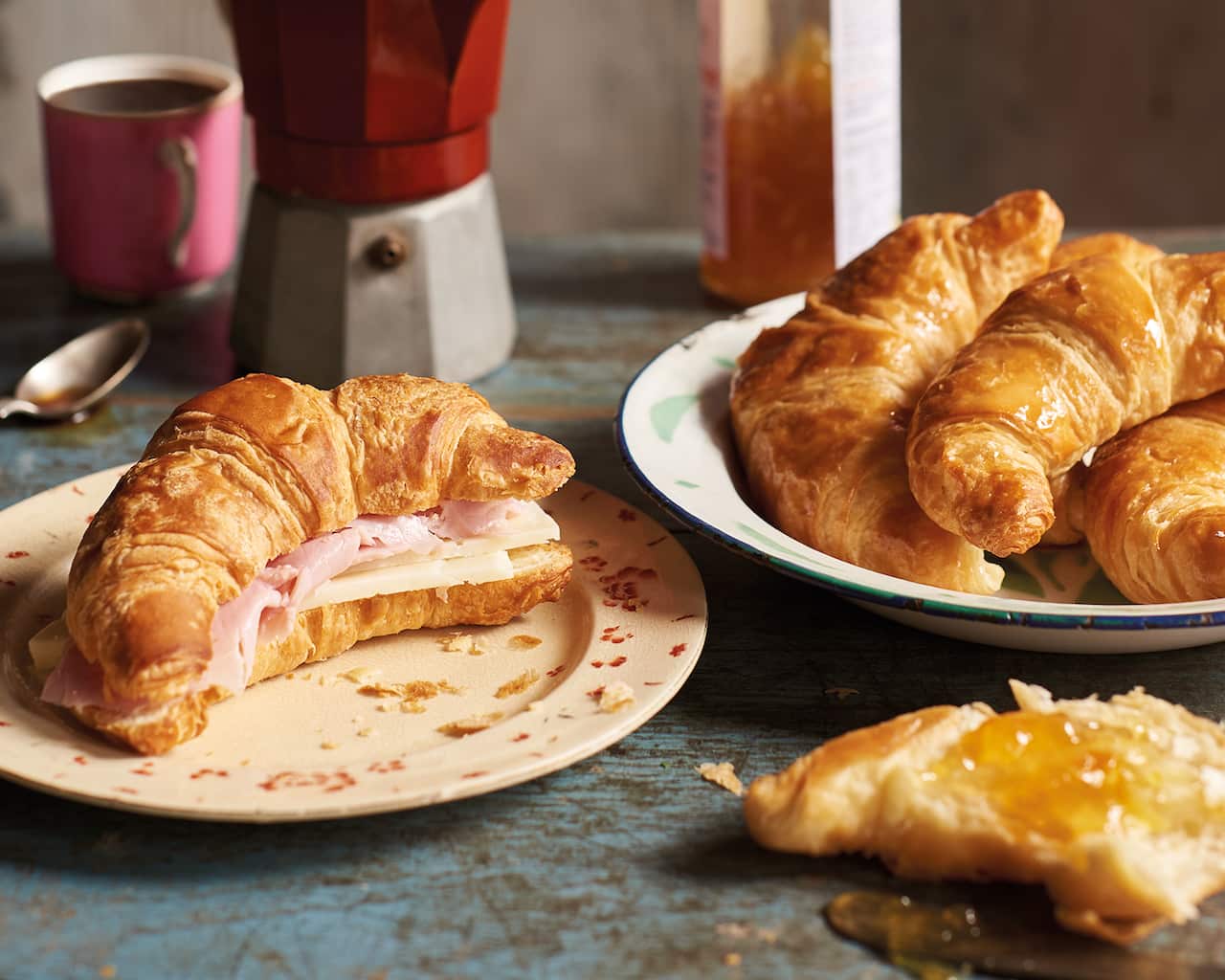Argentine croissants (medialunas)