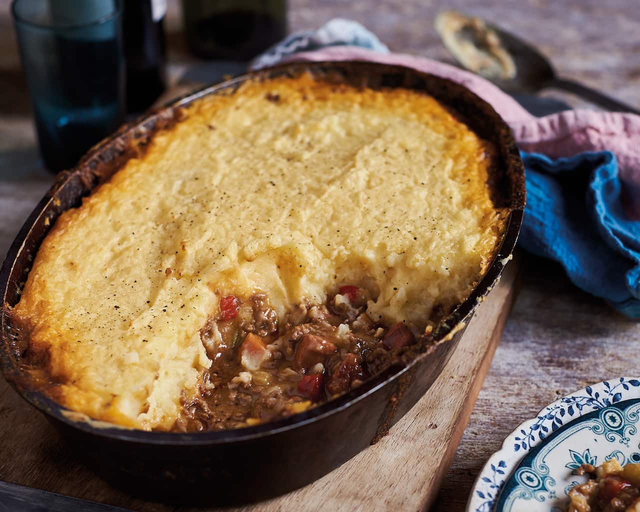 Argentine beef shepherd's [pie