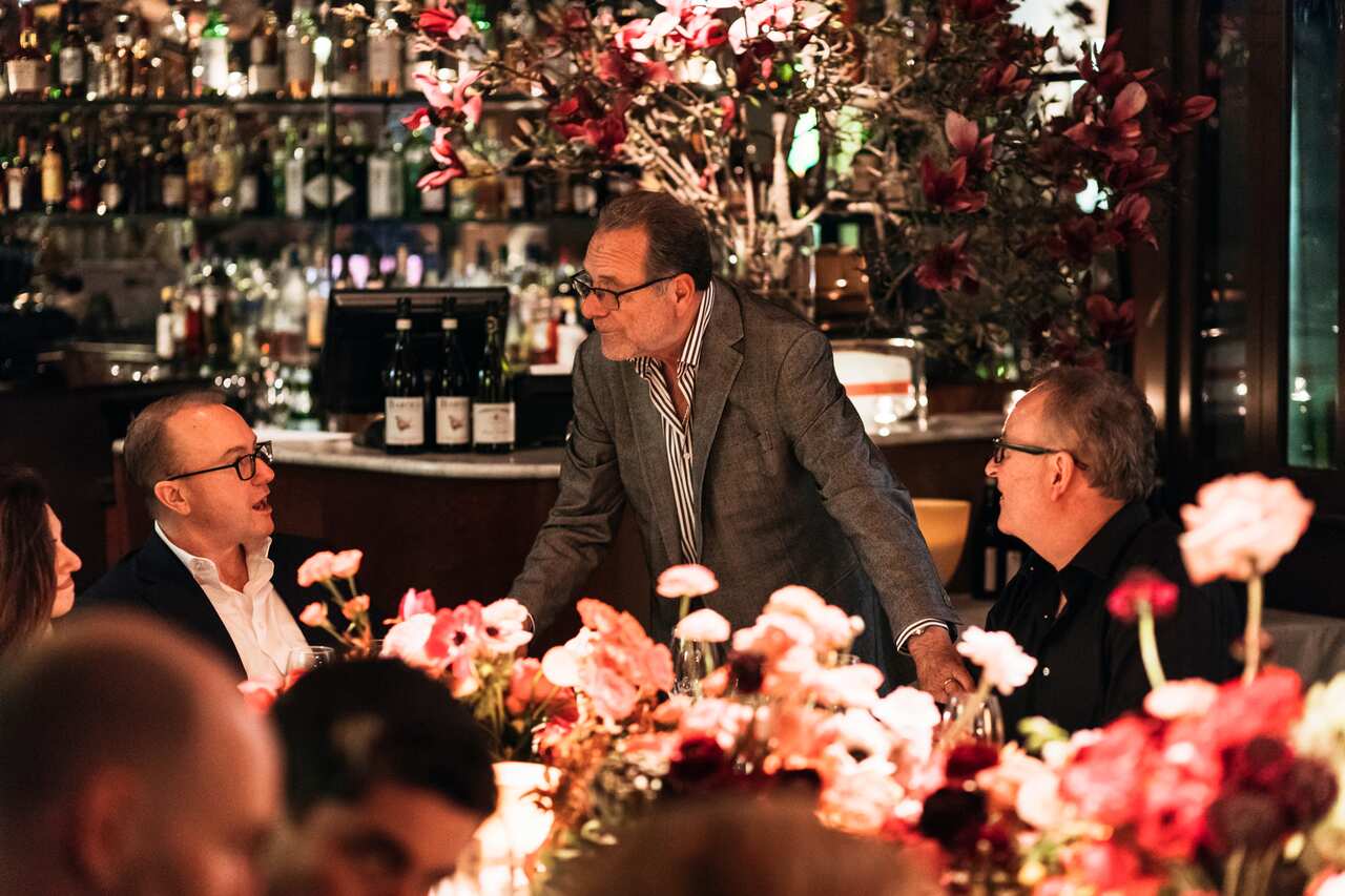 Armando Percuoco on the momentous night.