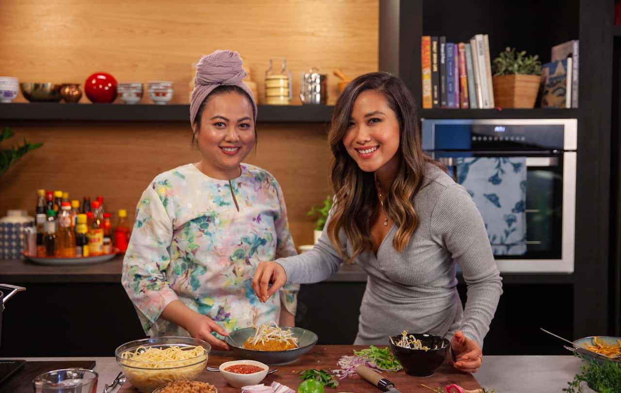 Diana Chan and Irna Mysara