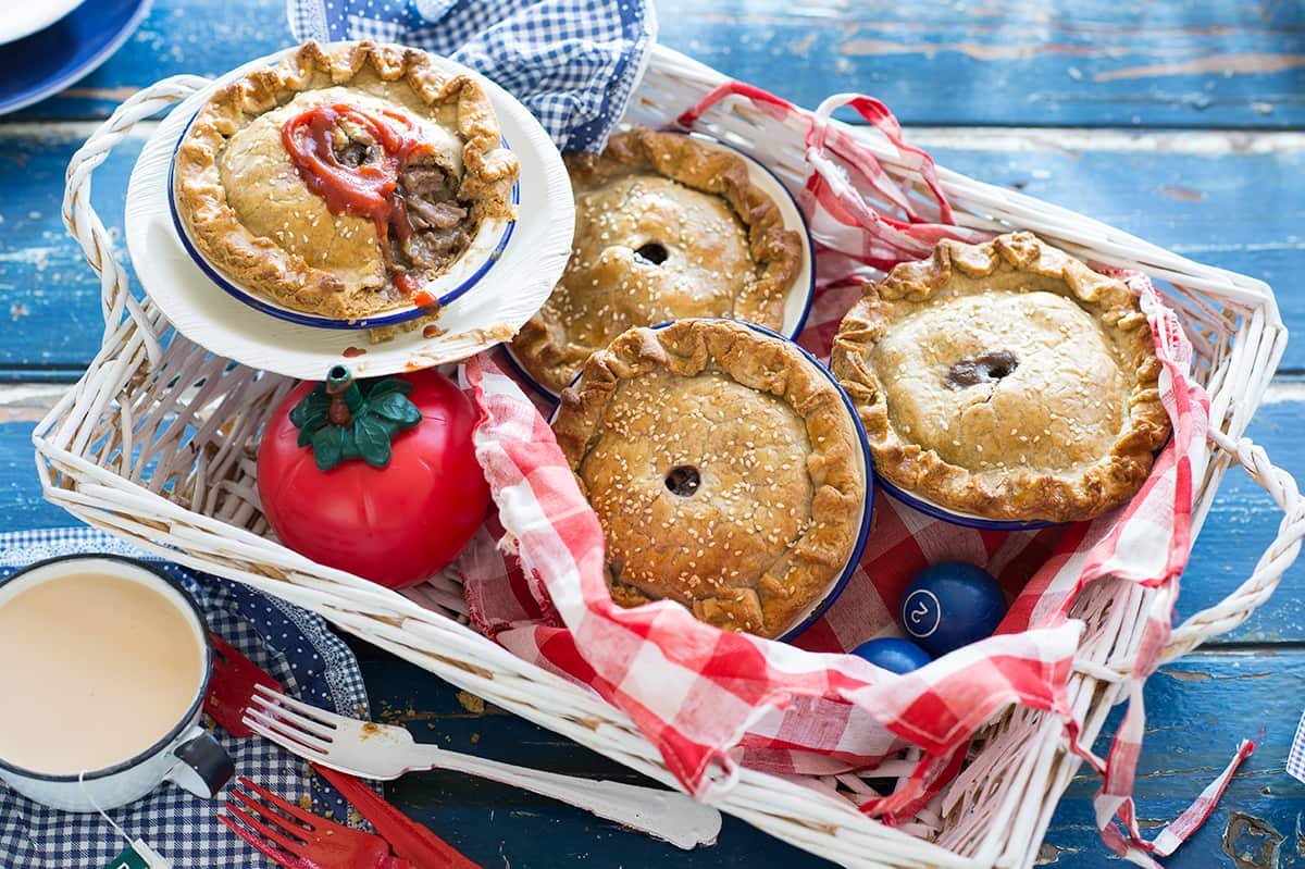 Asian-Aussie meat pie