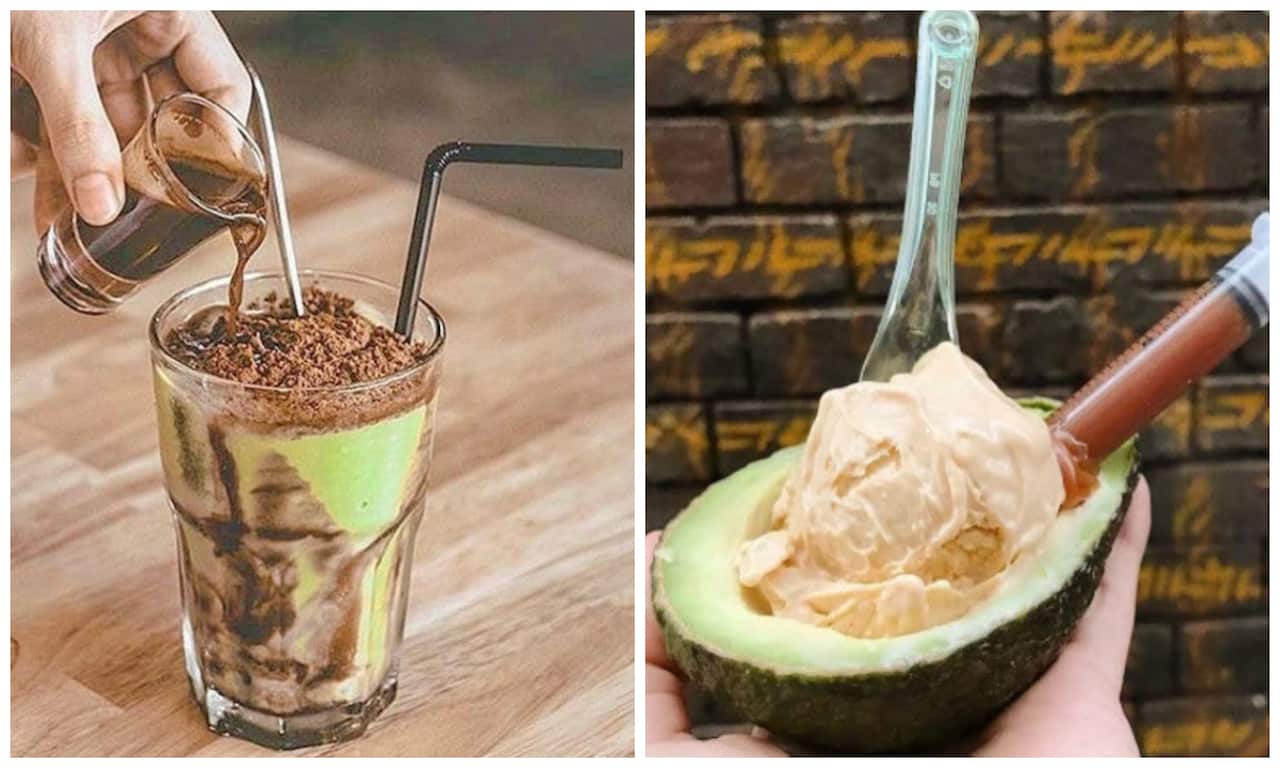 Avofrappe and avolato