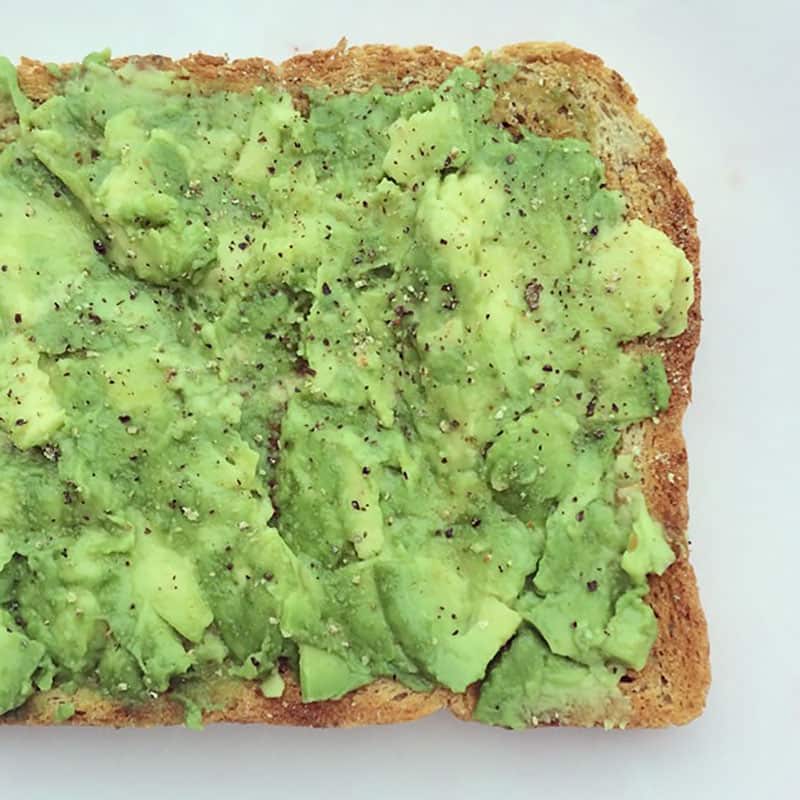 Avocado on toast