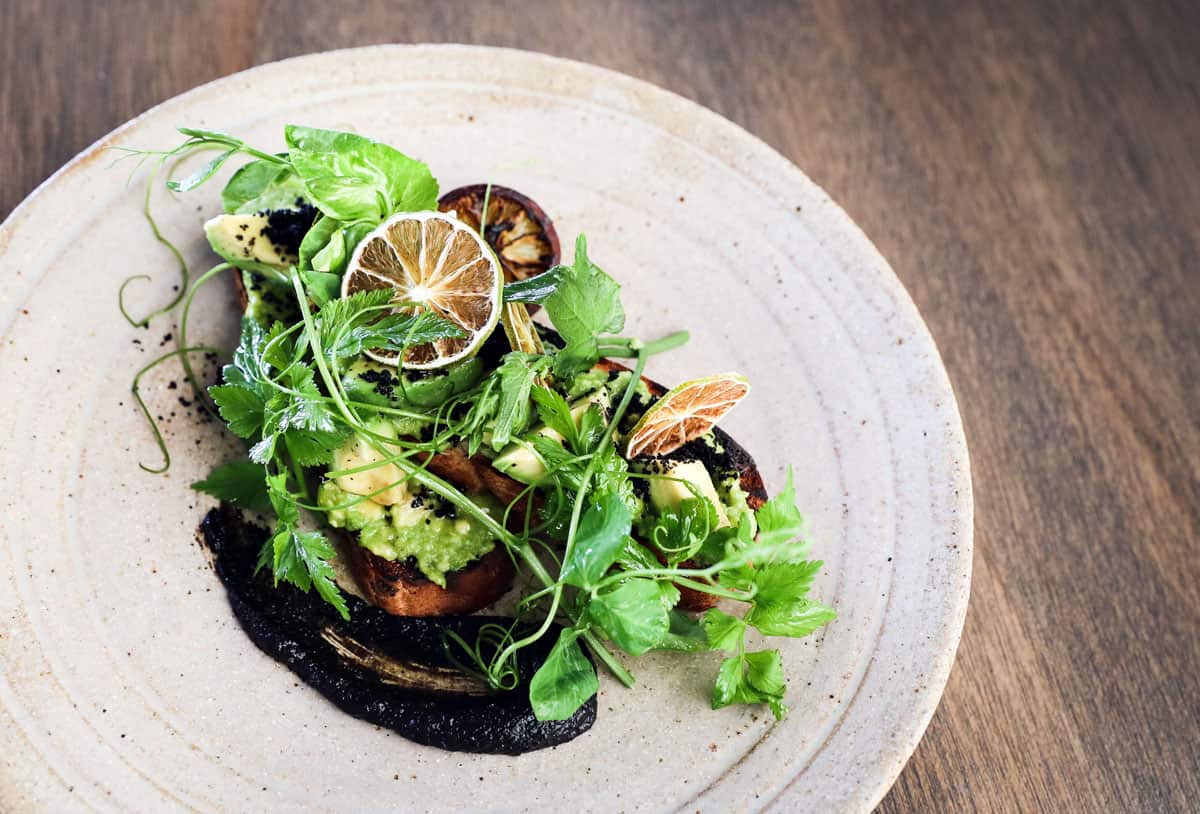 Nu Nu restaurant's avocado toast