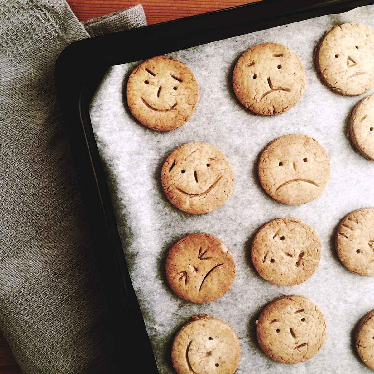 Baking when you're down