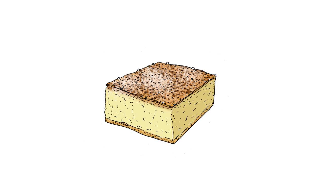 Baklava vanilla slice
