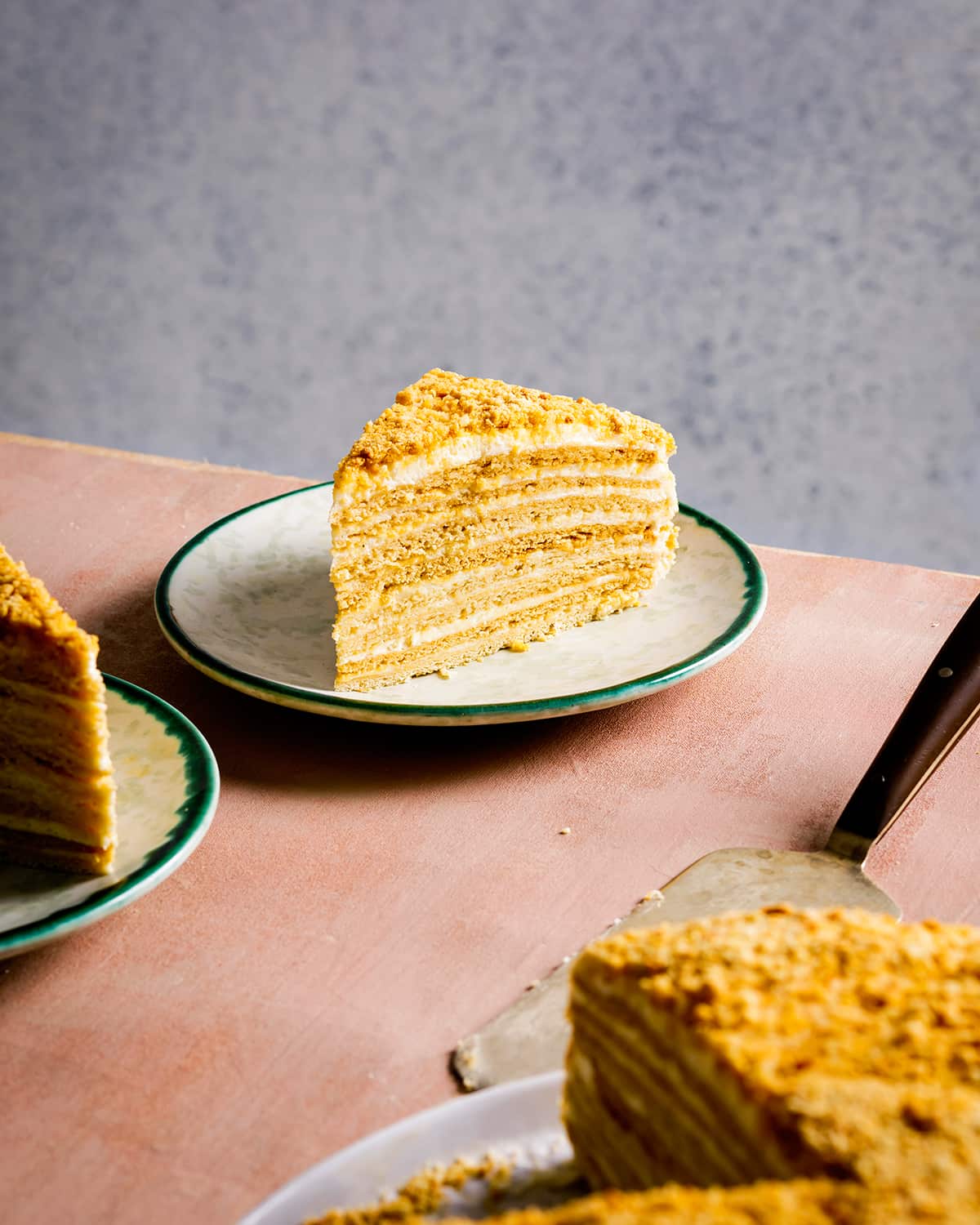 Baltic layered honey cake