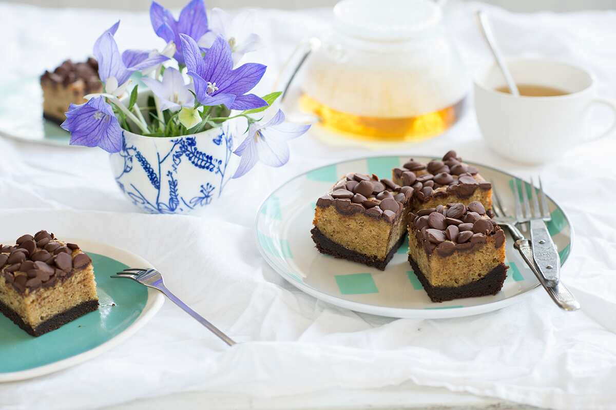 Banana bread brownies