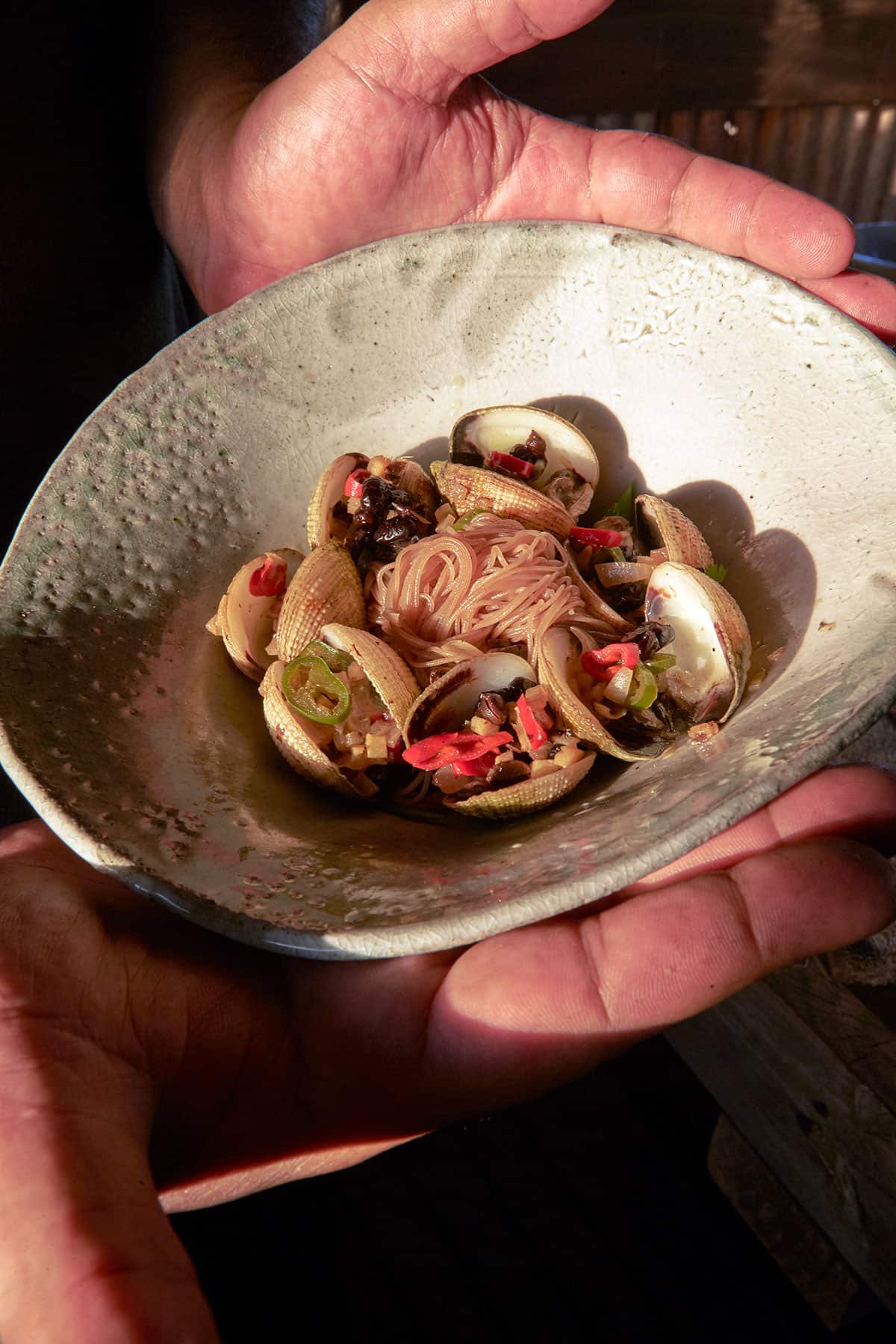 Dish cooked by Warwick Thornton