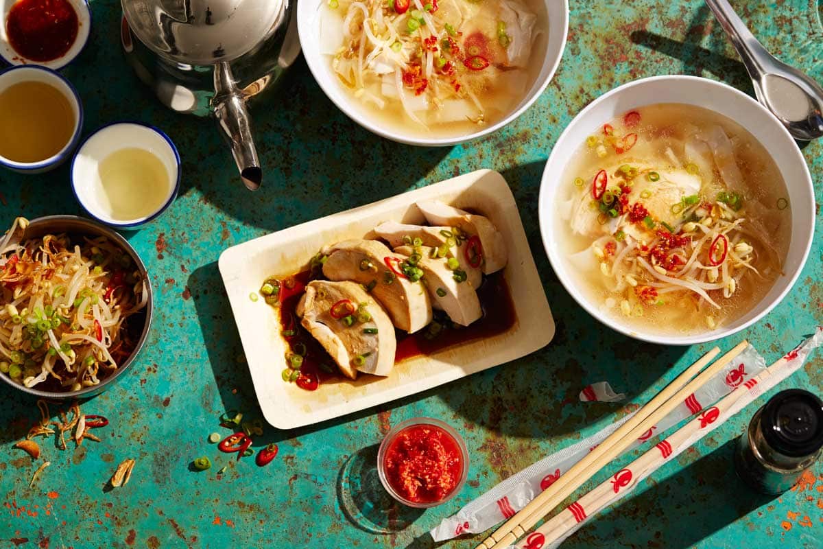 Ipoh bean sprout chicken